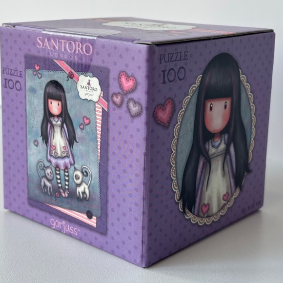 Brand New ! Educa Santoro London Gorjuss Puzzle - 100 pieces- Tall Tail - Picture 4 of 7